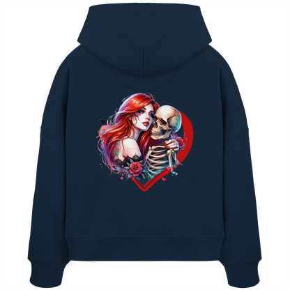 Forever Love - Womens Organic Boxcut Hoodie