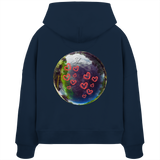 Love our World - Womens Organic Boxcut Hoodie