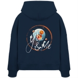 Cheers together - Womens Organic Boxcut Hoodie