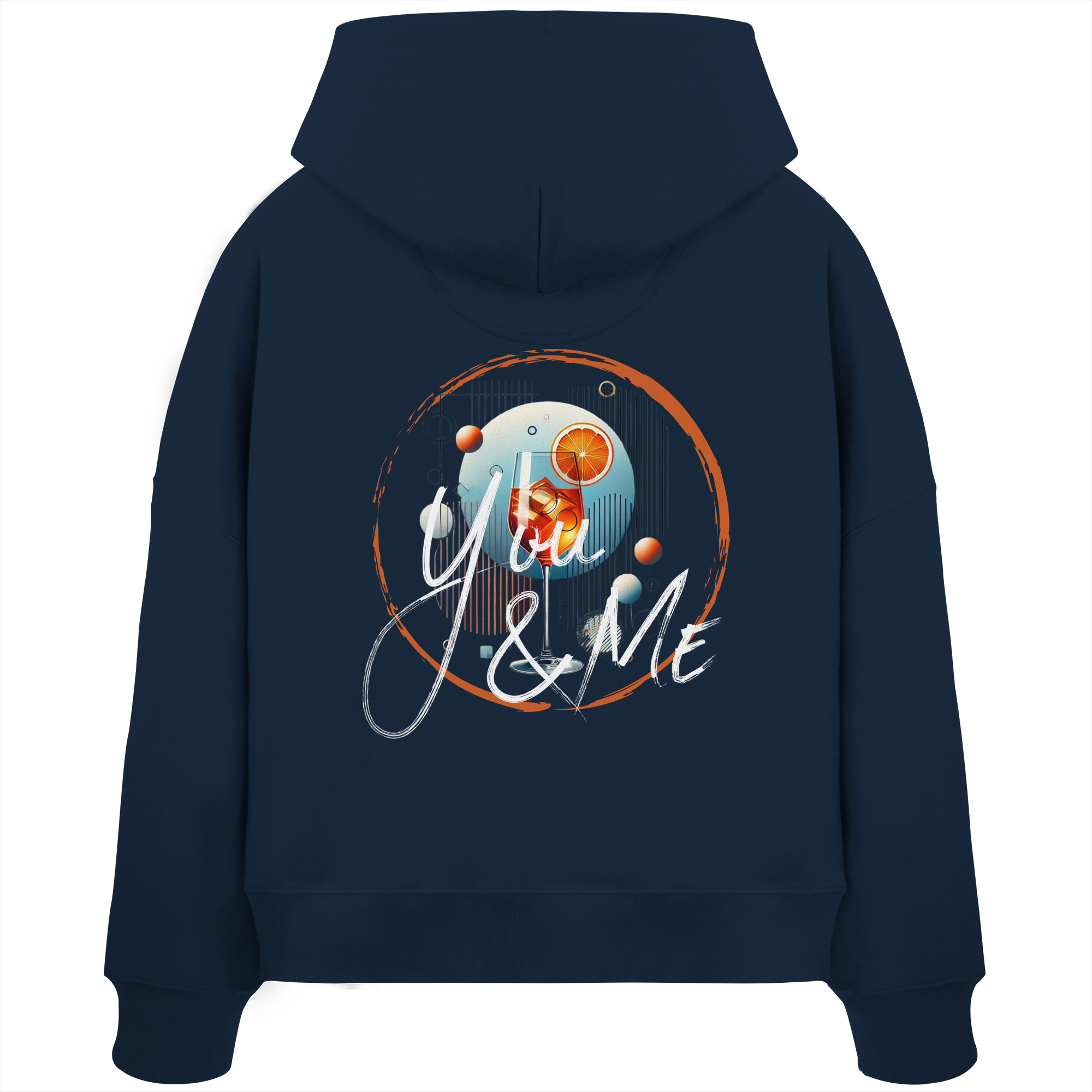 Cheers together - Womens Organic Boxcut Hoodie