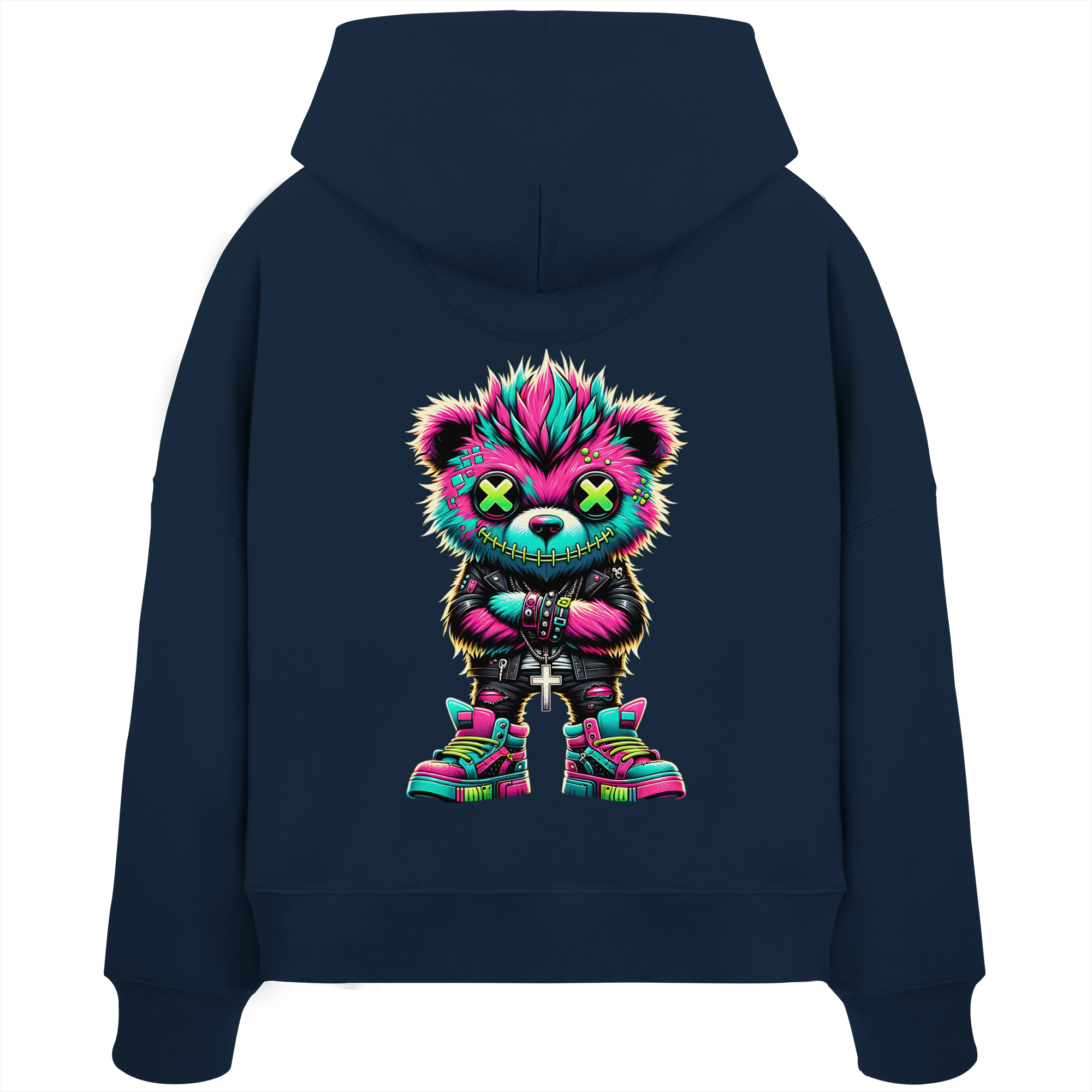 Street Style Beast - Womens Organic Boxcut Hoodie