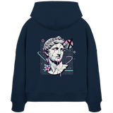 Mystic Head - Womens Organic Boxcut Hoodie