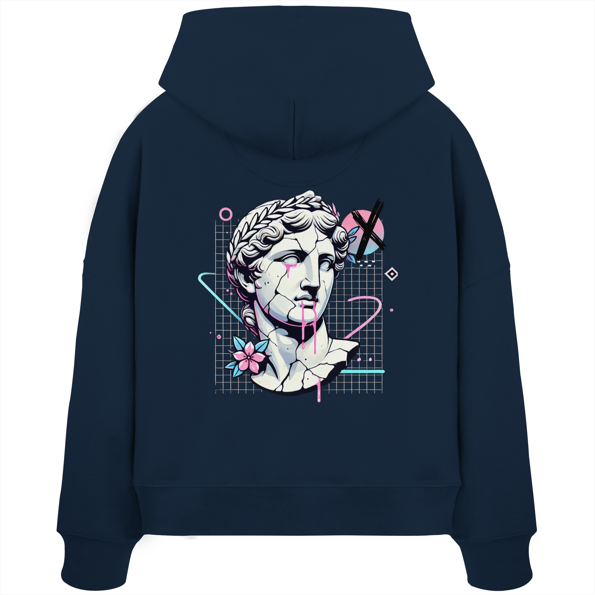 Mystic Head - Womens Organic Boxcut Hoodie