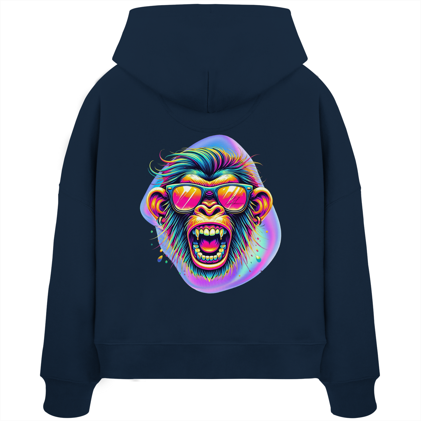 Crazy Chimp - Womens Organic Boxcut Hoodie
