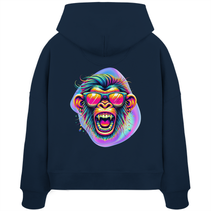 Crazy Chimp - Womens Organic Boxcut Hoodie