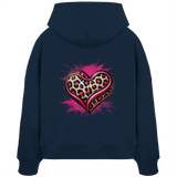 Wild Heart - Womens Organic Boxcut Hoodie