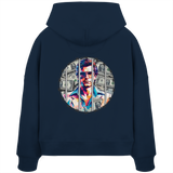 Money Maker - Womens Organic Boxcut Hoodie