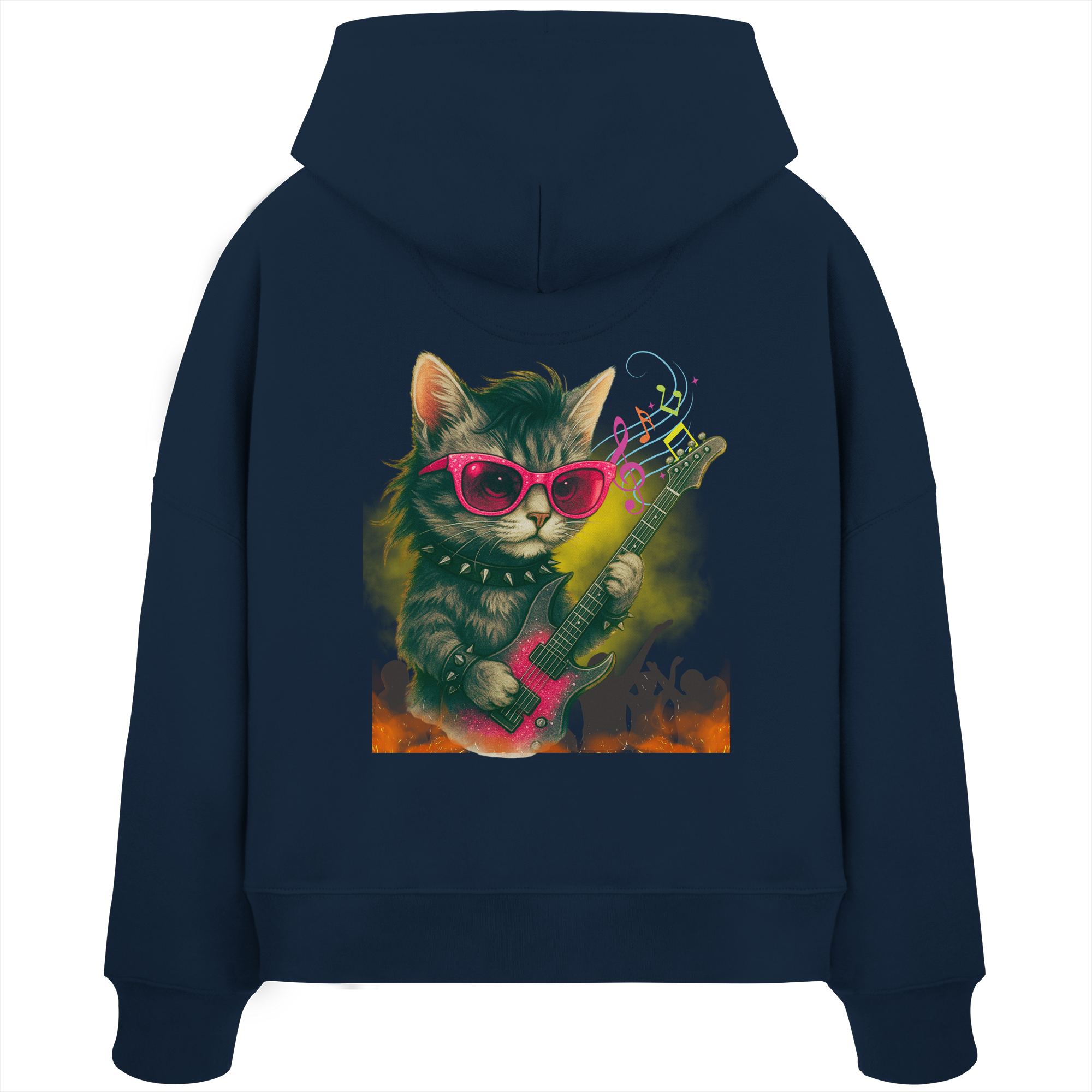 Rocking Mimi - Womens Organic Boxcut Hoodie