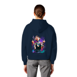 Rebel Rose - Sweat à capuche Boxcut bio pour femme