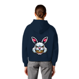 Tooth Bunny - Womens Organic Boxcut Hoodie