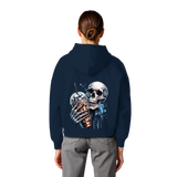 Chill Skull - Womens Organic Boxcut Hoodie