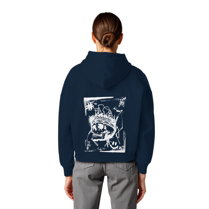 Monarch of the Darkness - Womens Organic Boxcut Hoodie