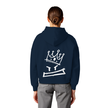Graffiti King - Womens Organic Boxcut Hoodie