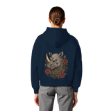 Inked Rhino - Womens Organic Boxcut Hoodie