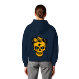 Golden Skull - Womens Organic Boxcut Hoodie
