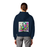 Neon Fresh - Womens Organic Boxcut Hoodie