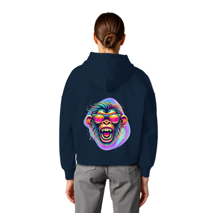 Crazy Chimp - Womens Organic Boxcut Hoodie