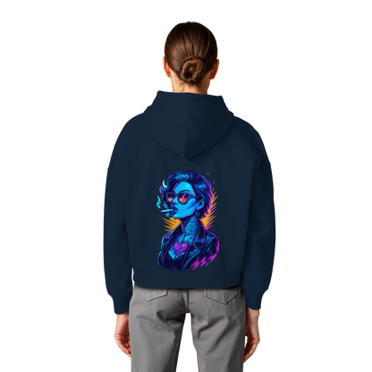 Urban Pulse - Womens Organic Boxcut Hoodie