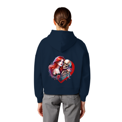 Forever Love - Womens Organic Boxcut Hoodie