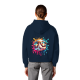 Sunset Vibes Dice - Womens Organic Boxcut Hoodie