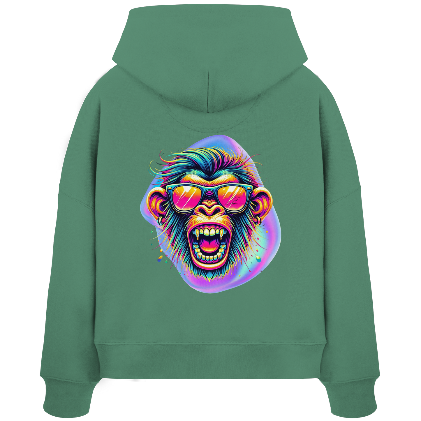 Crazy Chimp - Womens Organic Boxcut Hoodie