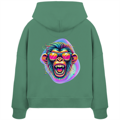 Crazy Chimp - Womens Organic Boxcut Hoodie