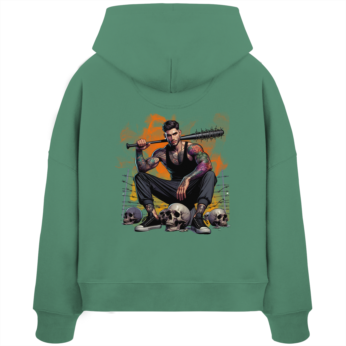 Urban Warrior - Womens Organic Boxcut Hoodie