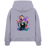Rebel Rose - Sweat à capuche Boxcut bio pour femme