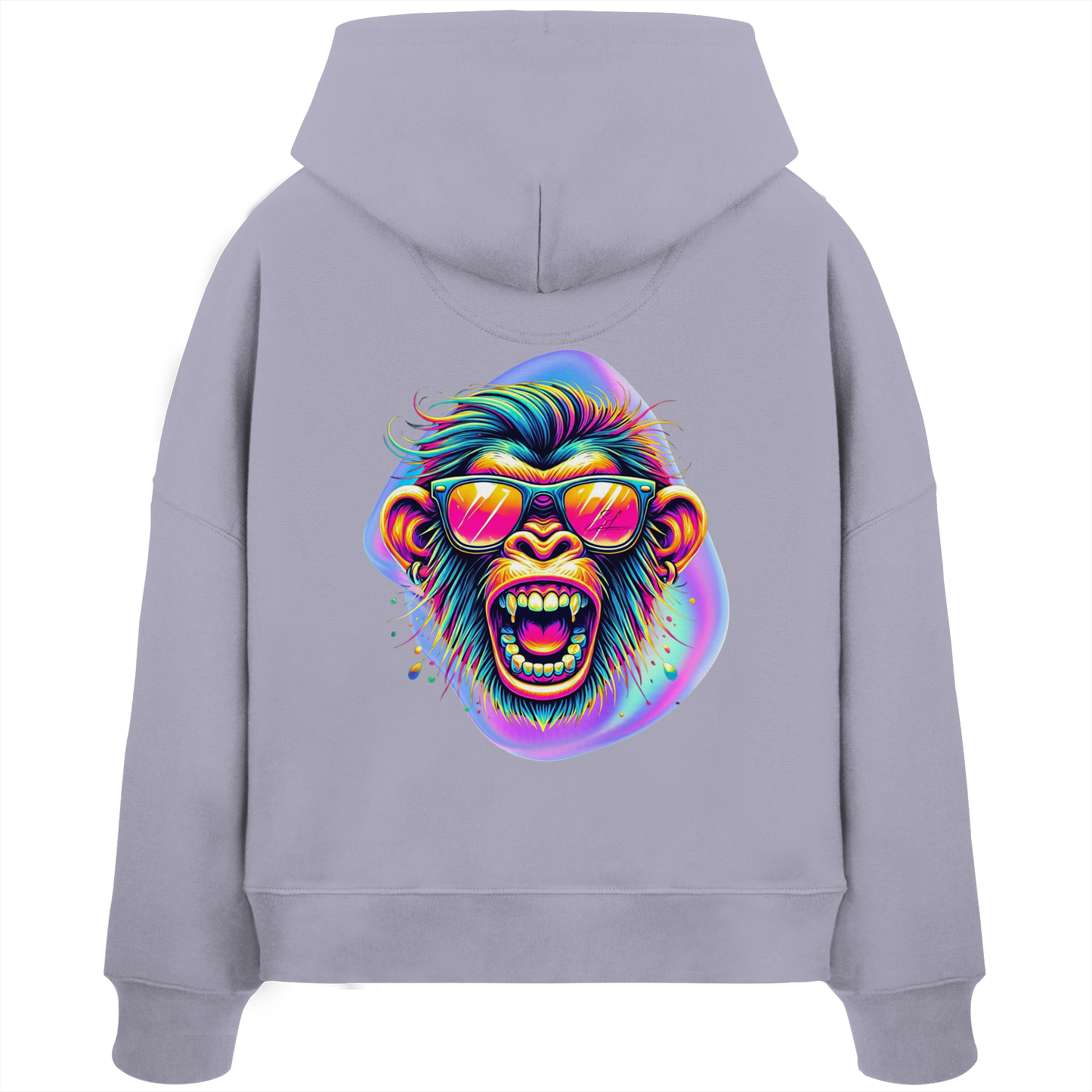 Crazy Chimp - Womens Organic Boxcut Hoodie