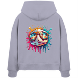 Sunset Vibes Dice - Womens Organic Boxcut Hoodie