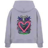 Temptation - Womens Organic Boxcut Hoodie
