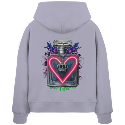 Temptation - Womens Organic Boxcut Hoodie