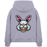 Tooth Bunny - Womens Organic Boxcut Hoodie
