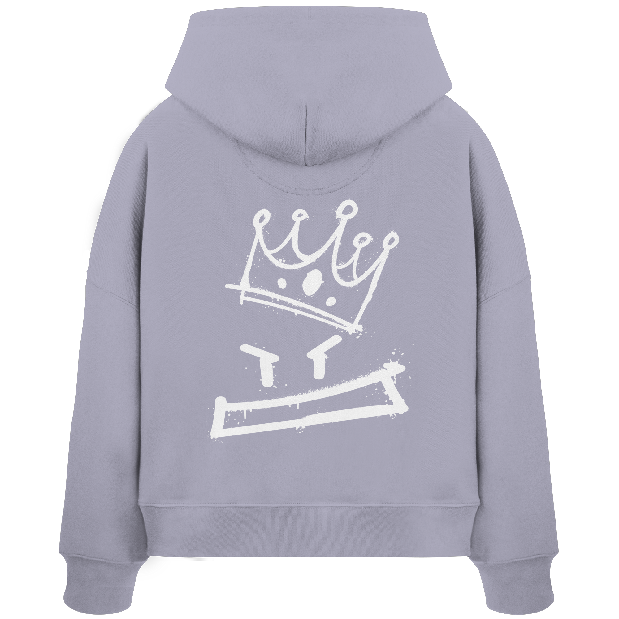 Graffiti King - Womens Organic Boxcut Hoodie