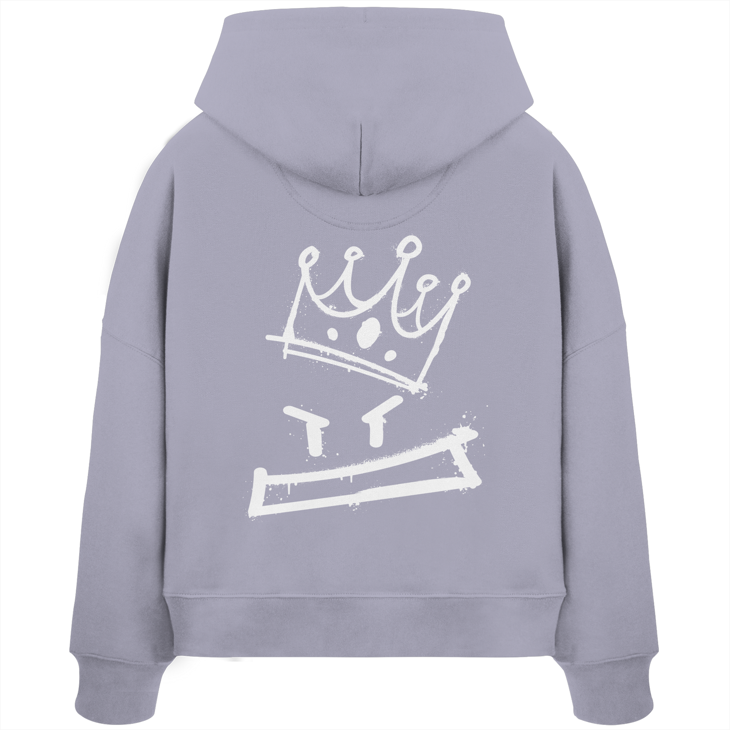 Graffiti King - Womens Organic Boxcut Hoodie