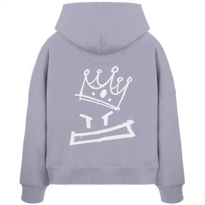 Graffiti King - Womens Organic Boxcut Hoodie