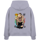 Ink Queen - Womens Organic Boxcut Hoodie
