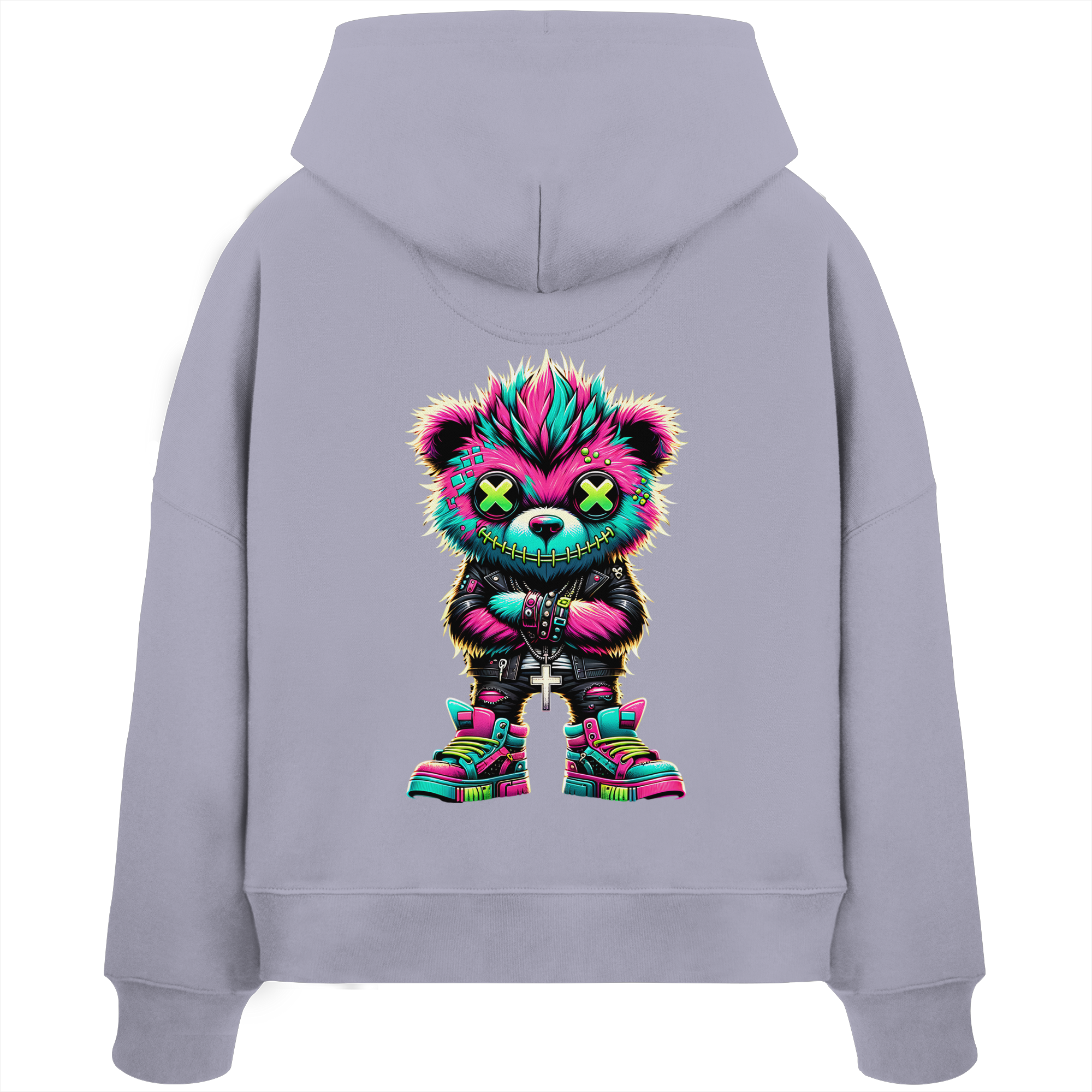 Street Style Beast - Womens Organic Boxcut Hoodie