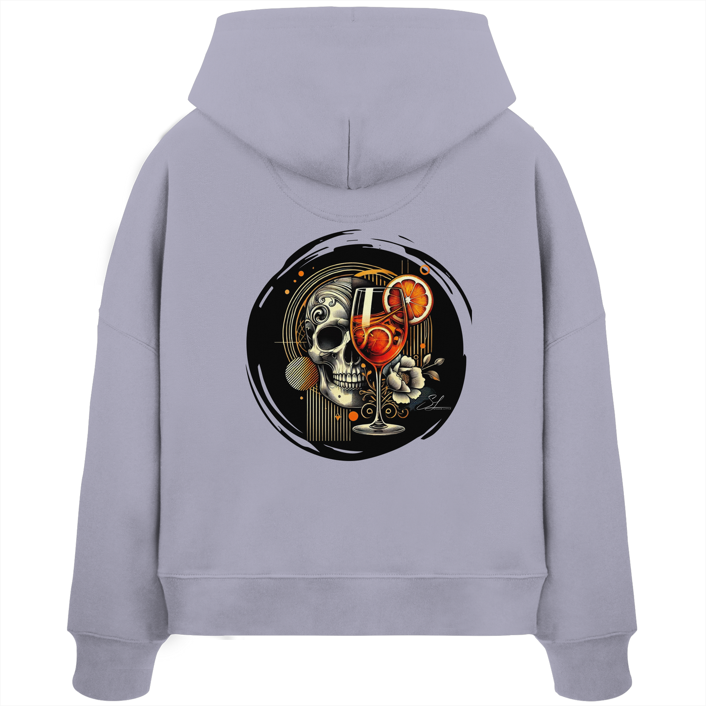 Spirit of the night - Womens Organic Boxcut Hoodie