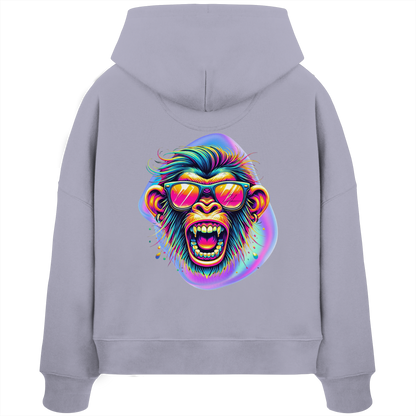 Crazy Chimp - Womens Organic Boxcut Hoodie