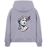 Mystic Head - Womens Organic Boxcut Hoodie