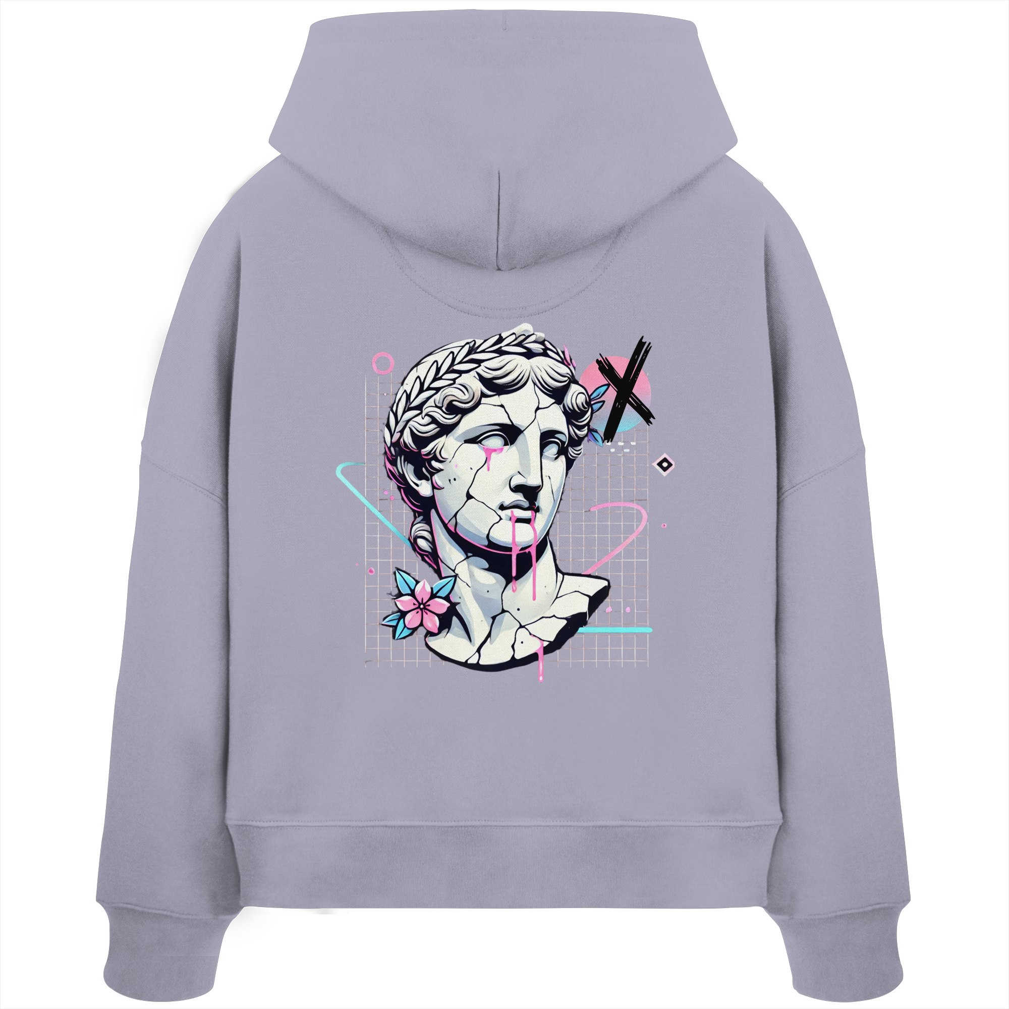 Mystic Head - Womens Organic Boxcut Hoodie