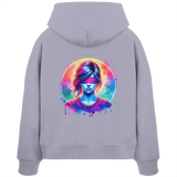 Mystic Vision - Womens Organic Boxcut Hoodie