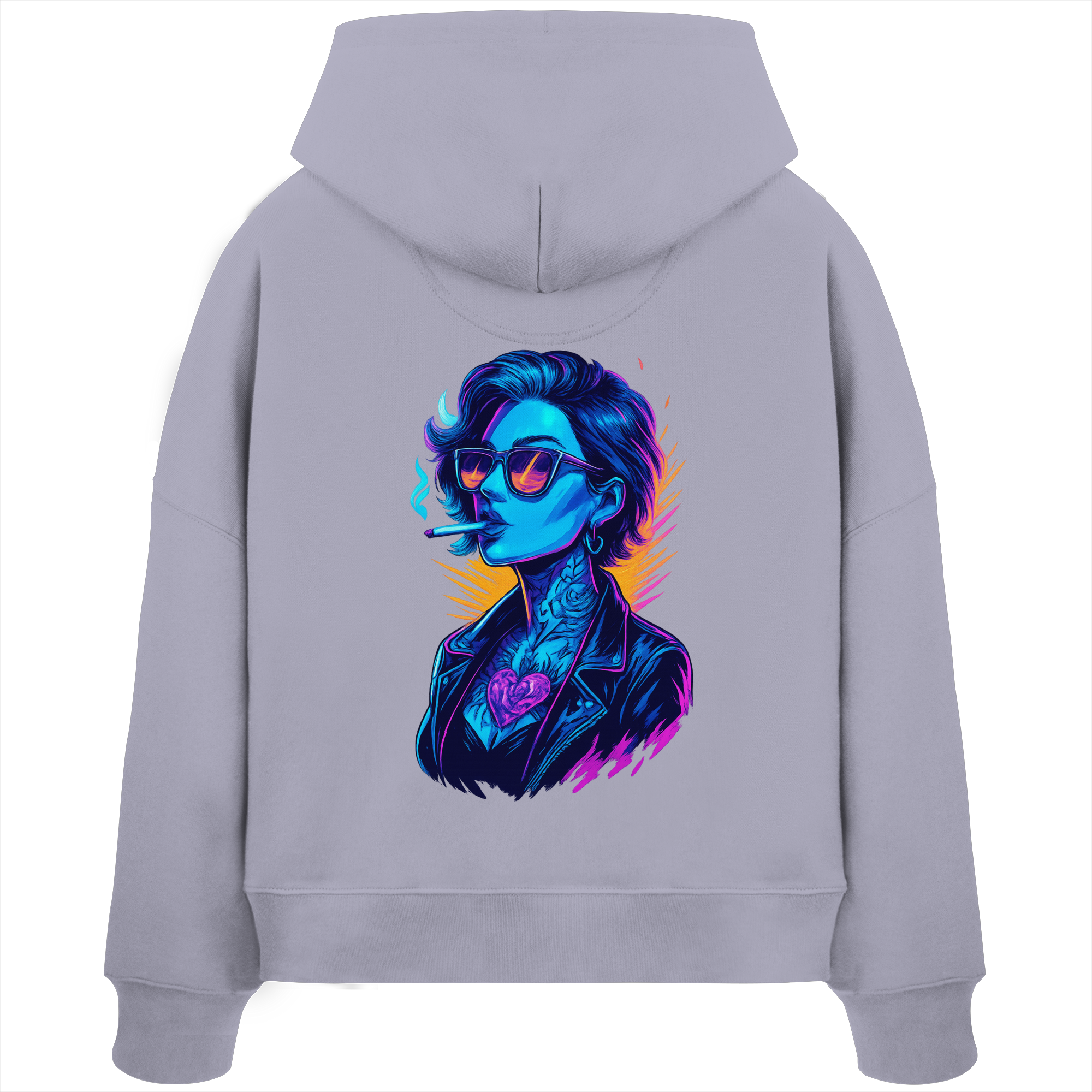 Urban Pulse - Womens Organic Boxcut Hoodie