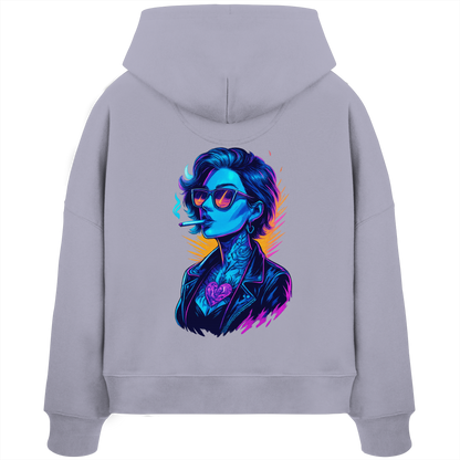 Urban Pulse - Womens Organic Boxcut Hoodie