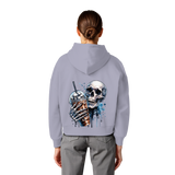 Chill Skull - Womens Organic Boxcut Hoodie