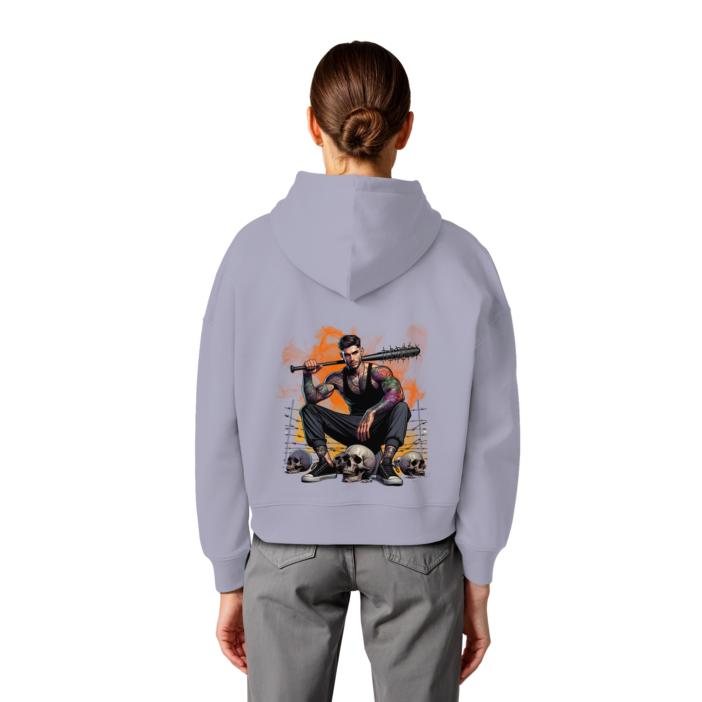 Urban Warrior - Womens Organic Boxcut Hoodie