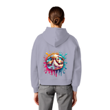 Sunset Vibes Dice - Womens Organic Boxcut Hoodie