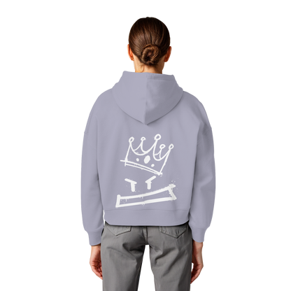 Graffiti King - Womens Organic Boxcut Hoodie