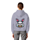 Tooth Bunny - Womens Organic Boxcut Hoodie